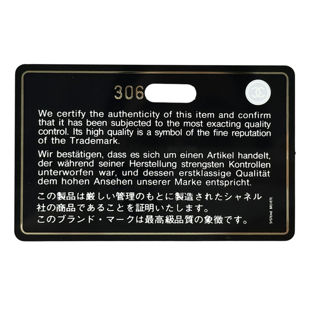 CHANEL Cream Lambskin Leather Logo Wallet - Picture 7 of 12